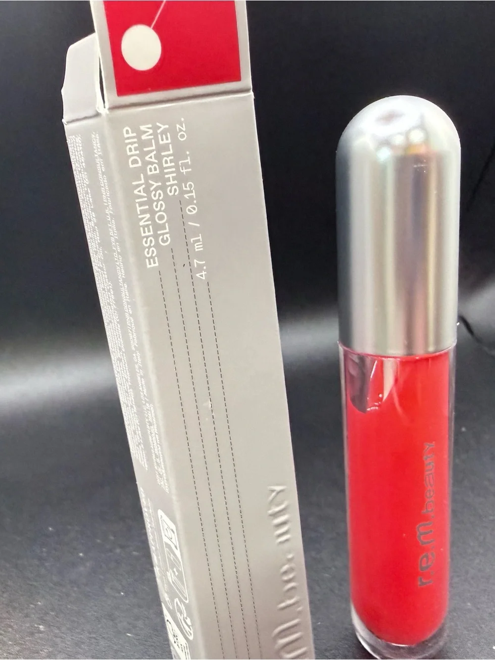 R.E.M. Beauty SHIRLEY Lip Glossy balm — High-Shine Color